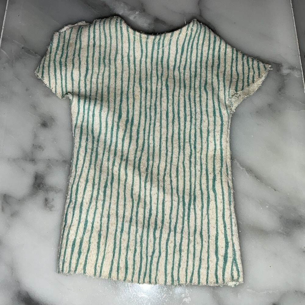 Hasbro Jem and the Holograms Jerrica dress vintage 1986 Shirt Blue Striped